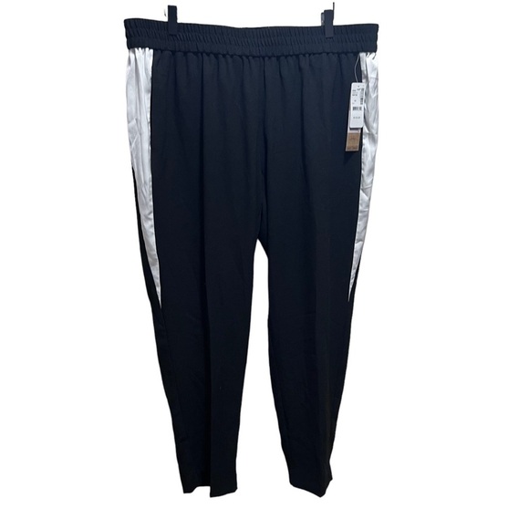 RACHEL Rachel Roy Cropped Colorblocked Pants Size 1x - Picture 2 of 12